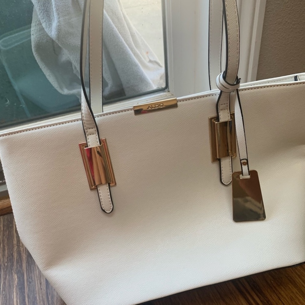 NWOT Never Used Aldo White Purse